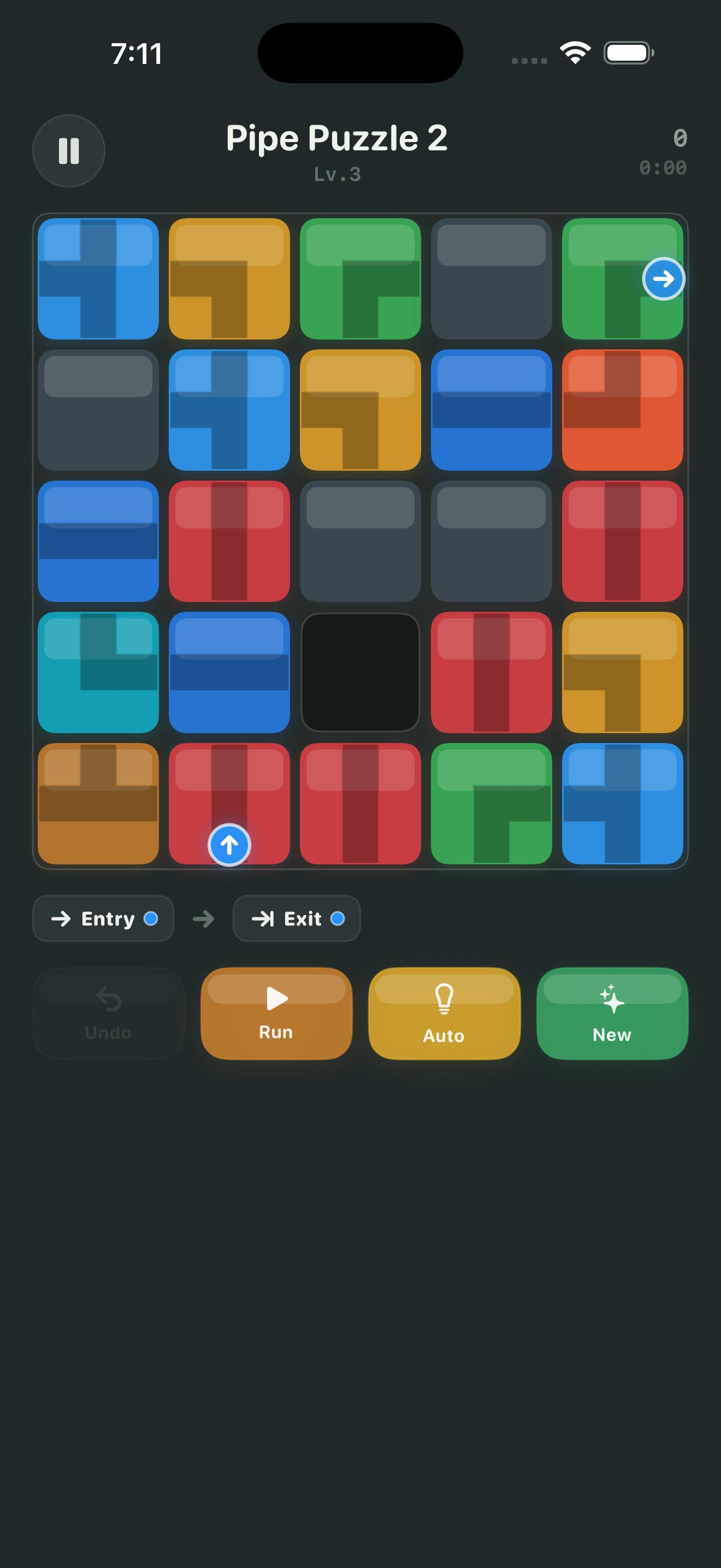 Pipe Puzzle 2 sliding a tile screenshot